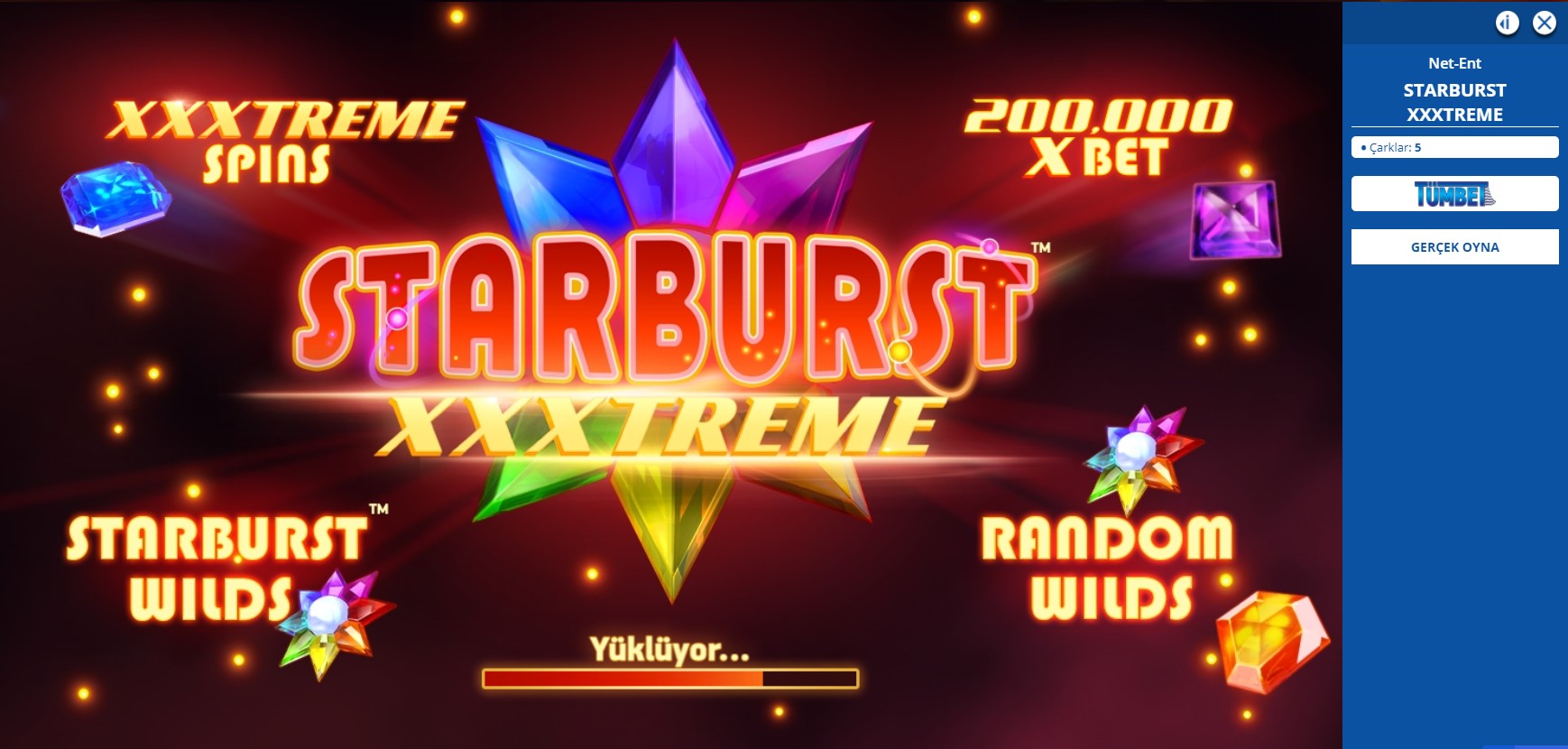 Starburst XXXtreme